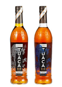 Tuaca label with CTI ink